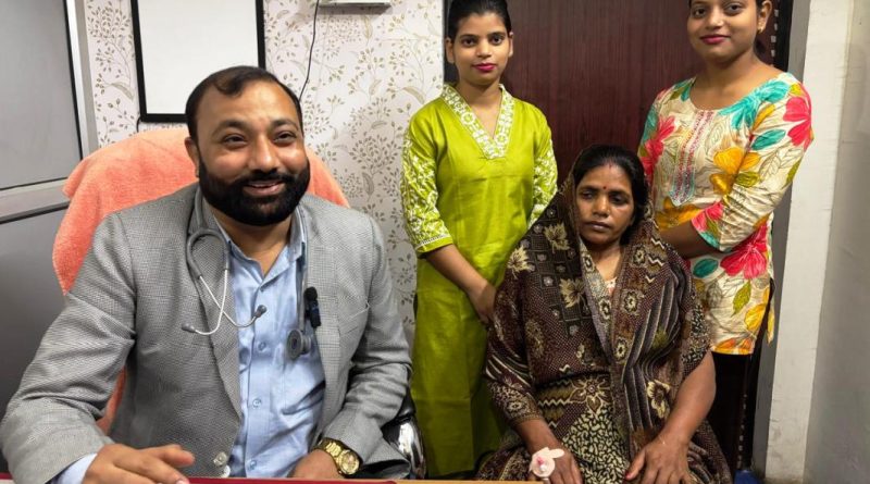 महिला के पेट से निकला 10 किलो वजनी ट्यूमर  क्योर मल्टी स्पेशलिटी हॉस्पिटल में हुआ सफल आपरेशन