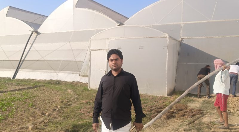 पॉलीहाउस योजना में फंसे 42 लाख, किसान ने उद्यान विभाग व फर्म पर लगाए गंभीर आरोप 